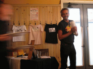 Ari presenting
