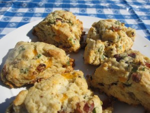 Finished product - scones!