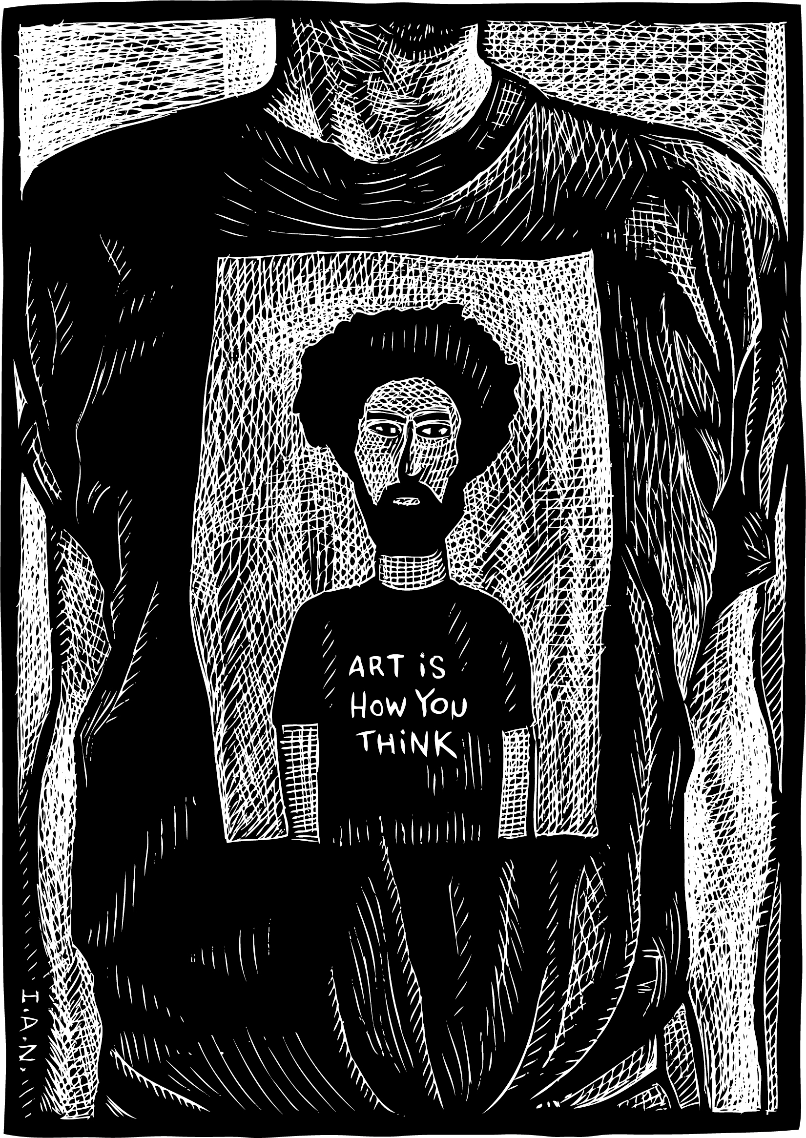 ari art shirt scratch « Zingerman's Press